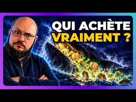 Bitcoin : les baleines ACHÈTENT pendant que le retail vend